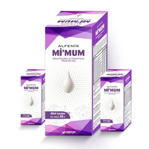 Alfenix Mimum Liquid Herbal Supplement with Vitamin C 50ml