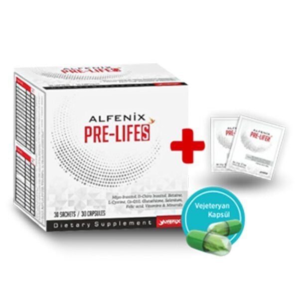 Alfenix Pre-Lifes Dietary Supplement 30 Sachets & 30 Capsules