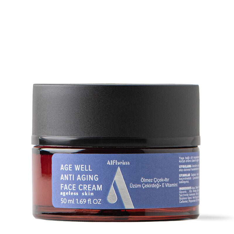 Alfheim Age Well Anti-Aging Face Cream with Peptides 50 ml