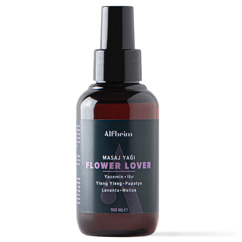 Alfheim Flower Lover Massage Oil with Jasmine & Ylang Ylang 100 ml