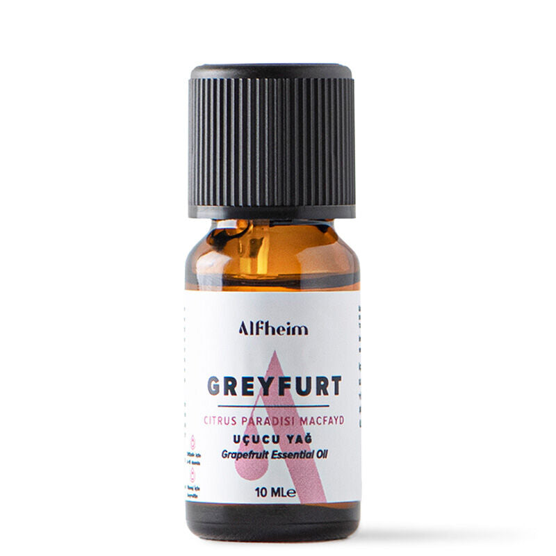 Alfheim Grapefruit Essential Oil Revitalizing Cold Pressed 10 ml