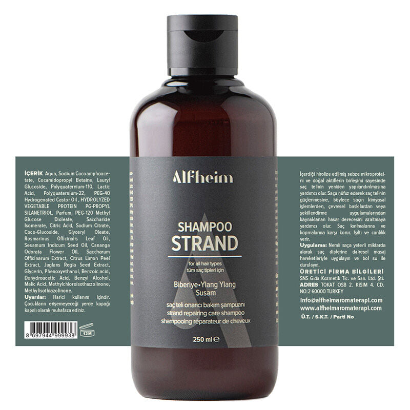 Alfheim Hair Strengthening Shampoo with Vegetable Protein 250ml