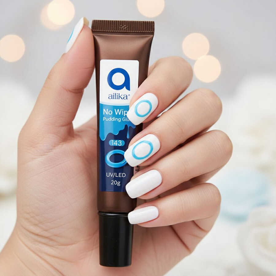 Ailika 143 Neon Pudding Gel for 3D Nail Art 20g