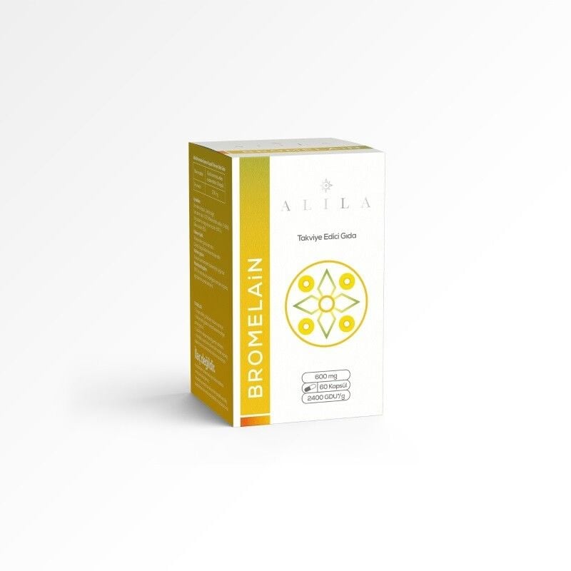 Alila Bromelain Dietary Supplement for Digestion Support 60 Capsules