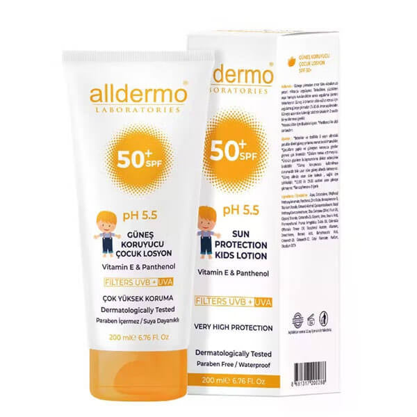 Alldermo Kids Sun Lotion SPF50 High Protection 200 ml