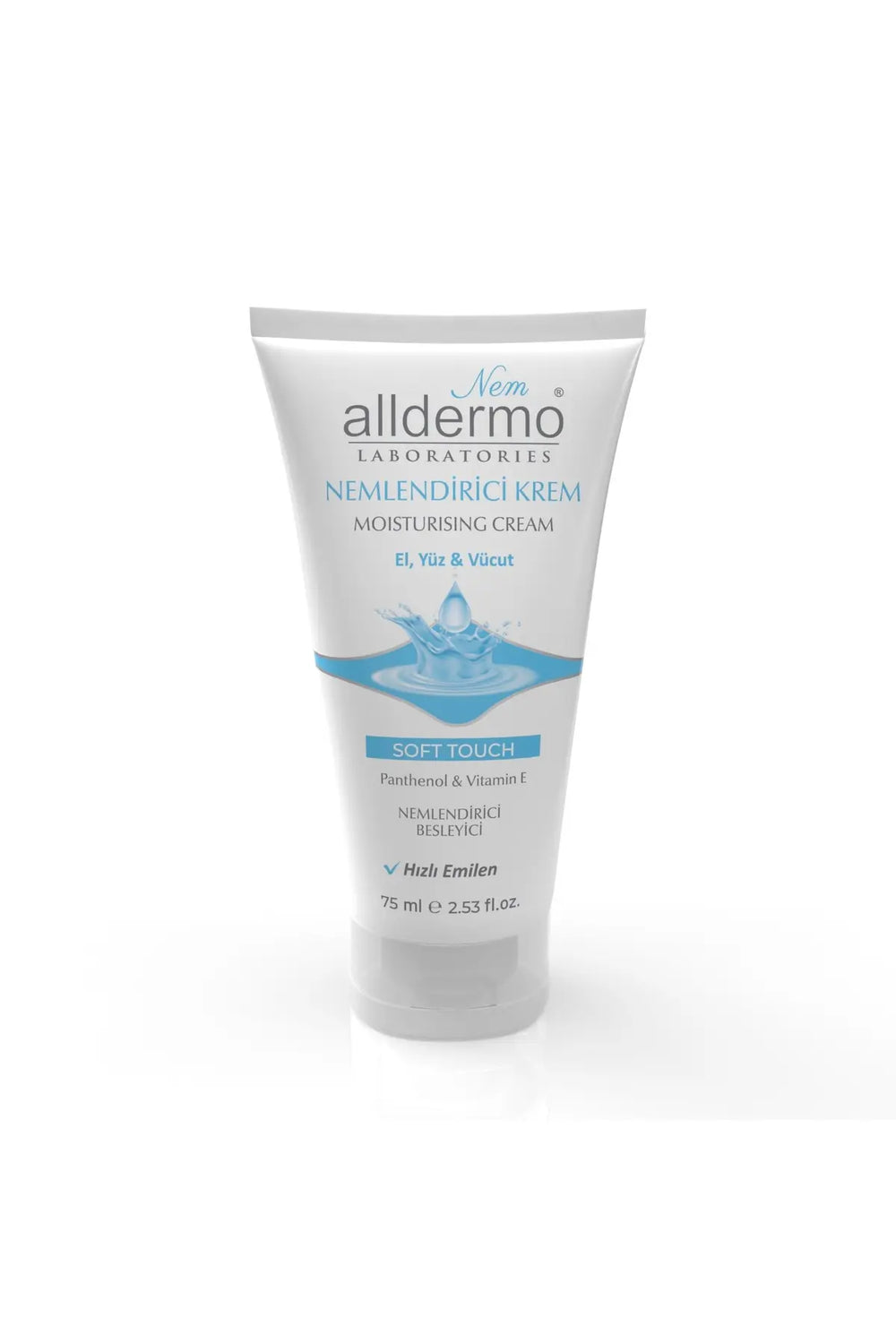 Alldermo Soft Touch Hand Cream with Panthenol and Vitamin E 75 ml