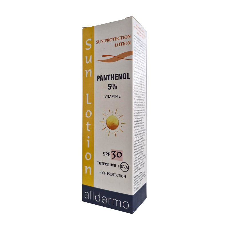 Alldermo SPF 30+ Sun Protection Lotion with Vitamin E 200 ml