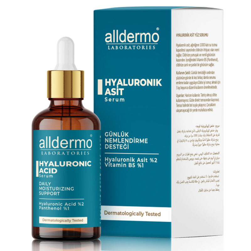 Alldermo Hyaluronic Acid Hydrating Face Serum 30 ml
