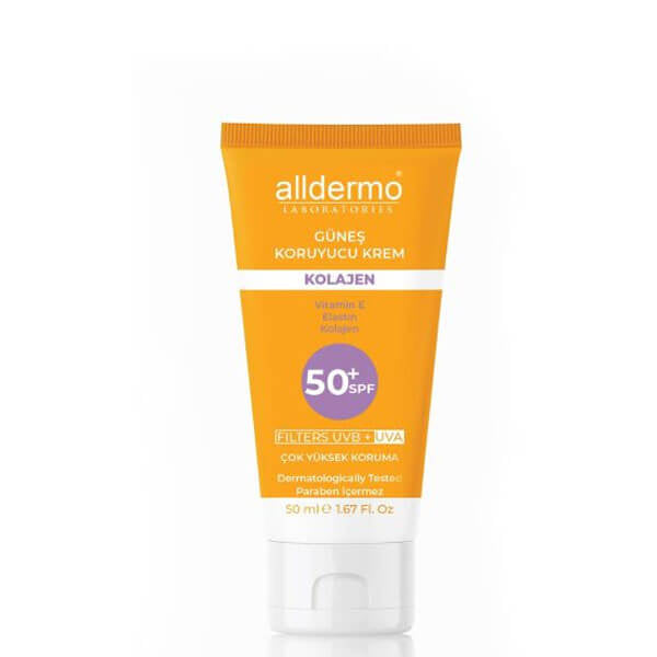 Alldermo Collagen Sunscreen SPF 50+ Hydrating Formula 50ml