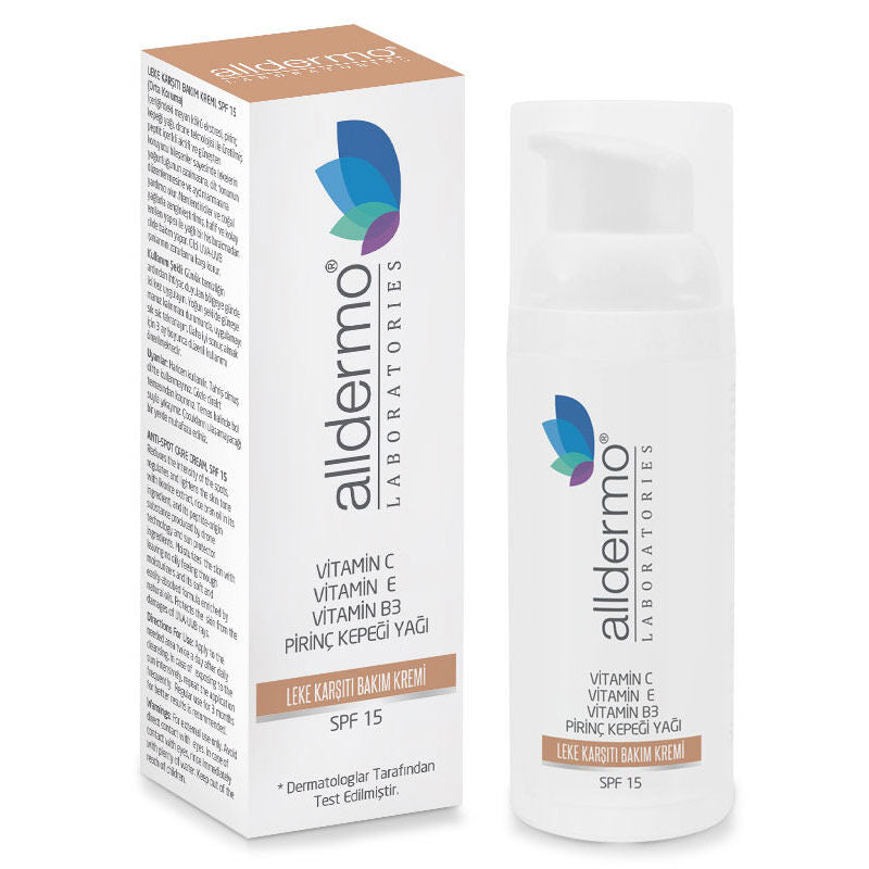 Alldermo Anti-Spot Care Cream SPF 15 for Brightening 50 ml