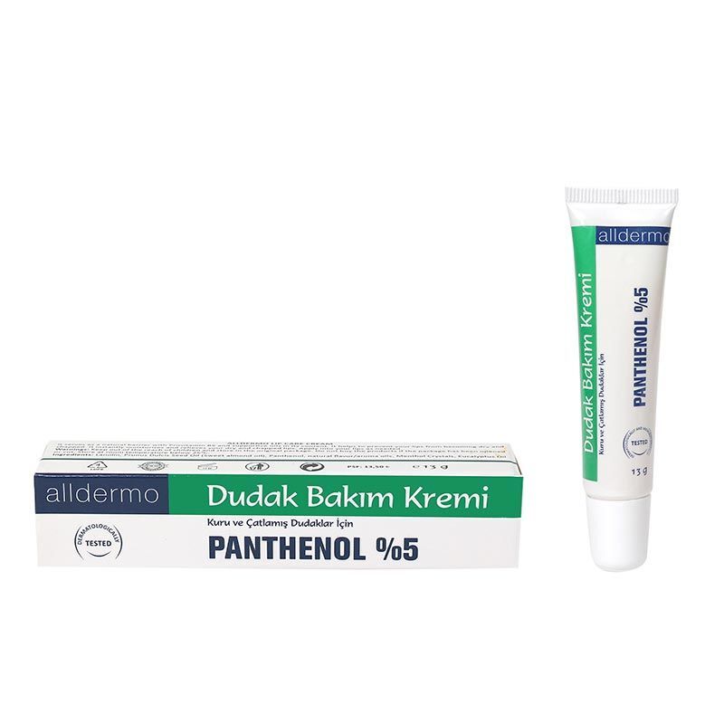 Alldermo Panthenol Lip Cream for Dry Lips 13g