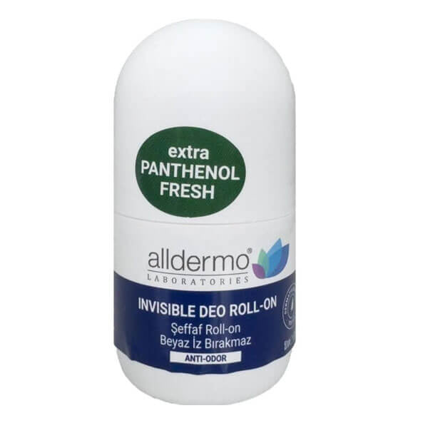 Alldermo Invisible Extra Roll-On Deodorant for Freshness 50 ml