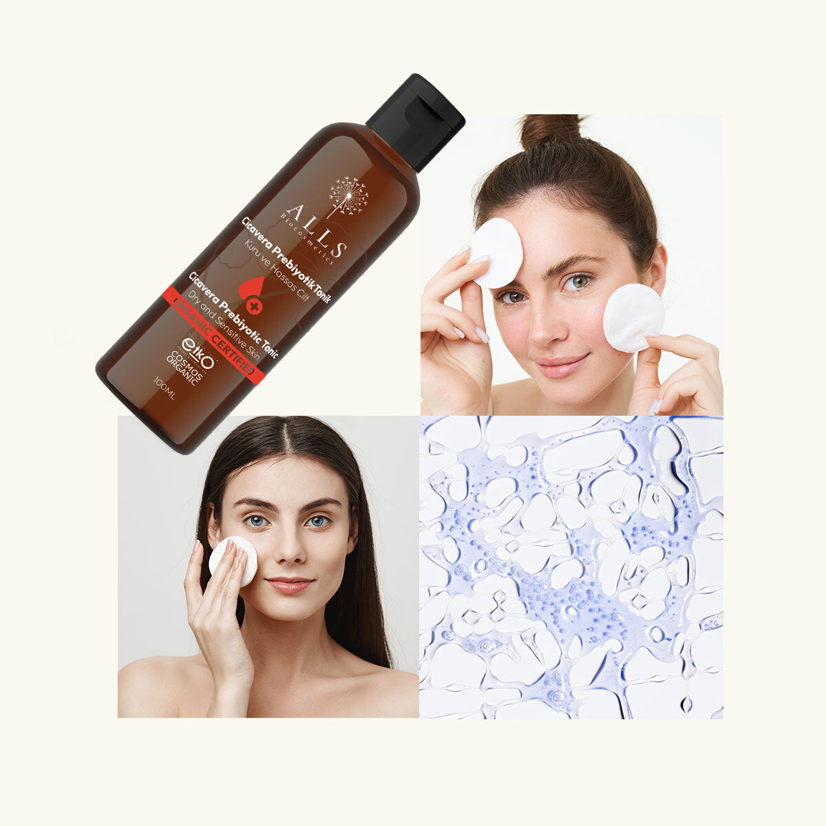 Alls Biocosmetics CicaVera Prebiotic Pore Toner 100 ml