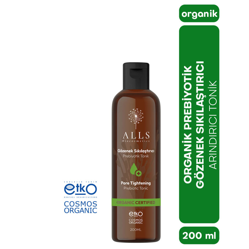 Alls Biocosmetics Organic Prebiotic Pore Tightening Toner 200 ml