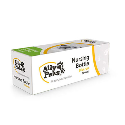 Ally Paws Pet Nursing Bottle for Kittens and Puppies 100ml