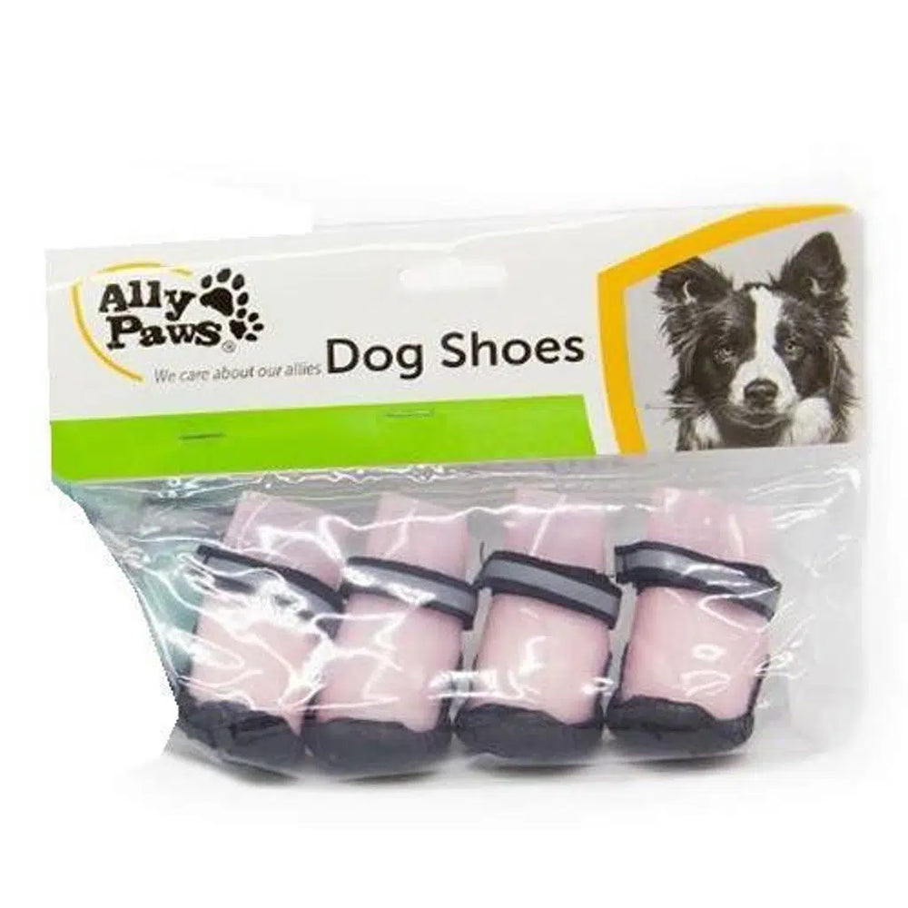 Ally Paws Dog Shoes Protective Pet Footwear Large 4-Pack
