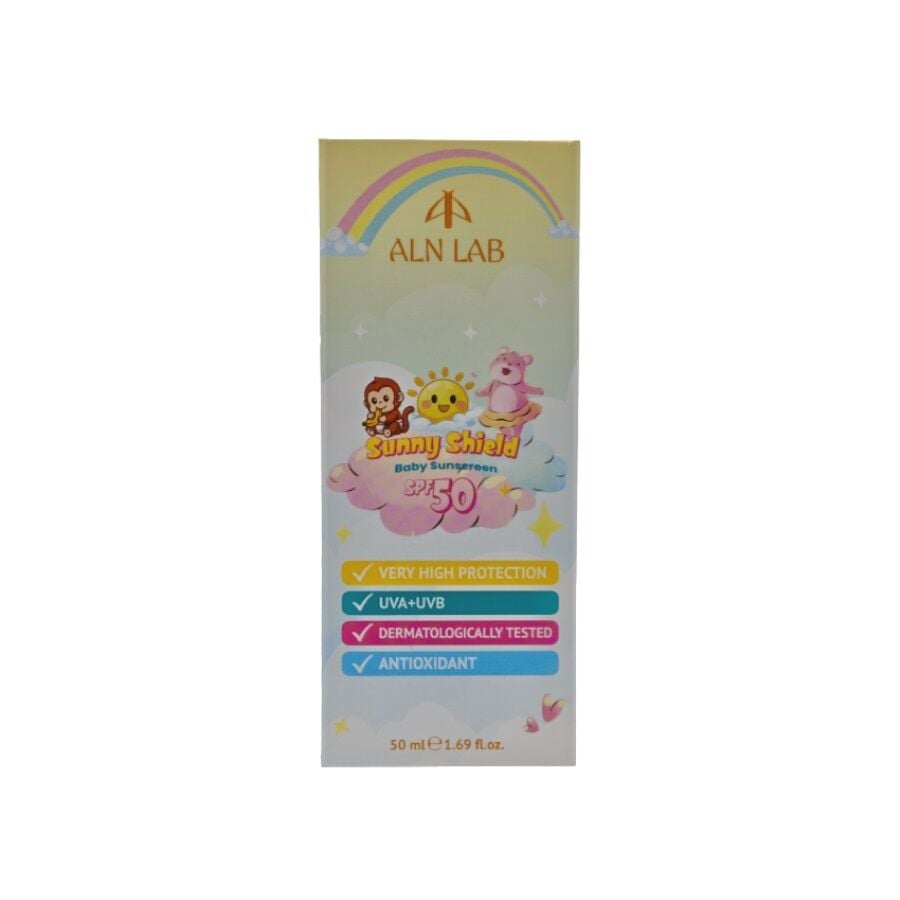 ALN Lab Sunny Baby Sunscreen SPF50 Water-Resistant Protection 50 ml