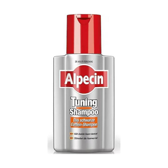 Alpecin Tuning Shampoo for Dark Hair, 200 ml