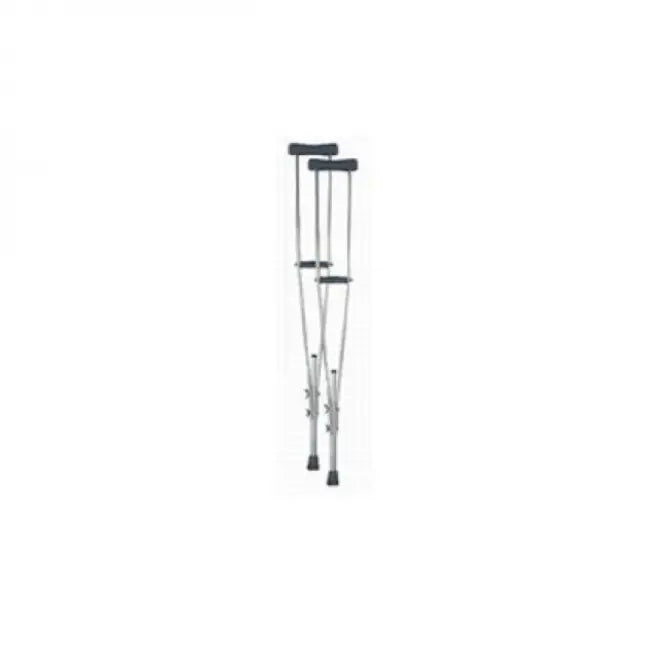 Adjustable Aluminum Crutches with Non-Slip Tips 1 Pair