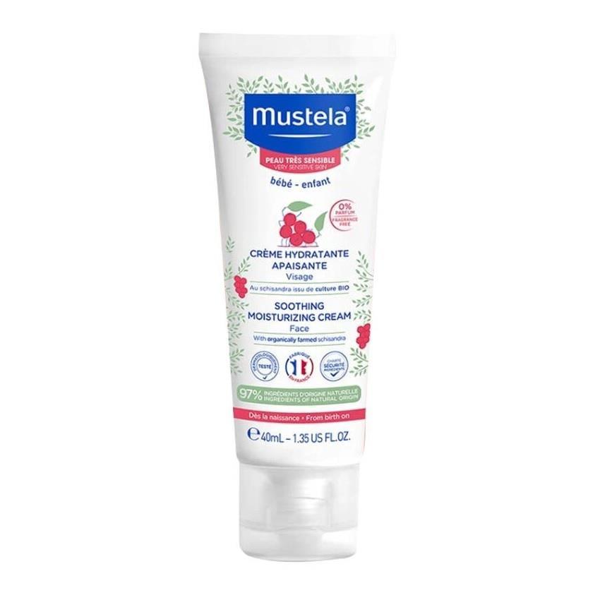 Mustela Baby Moisturizing Cream - Natural, Vegan, Fragrance-Free for Sensitive Skin - 40ml - image 5
