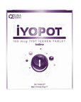 Iyopot Iodine Dietary Supplement Tablets 30 Count