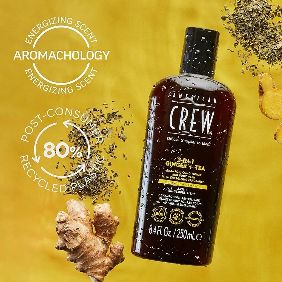 American Crew 3-in-1 Shampoo Conditioner & Body Wash 450 ml
