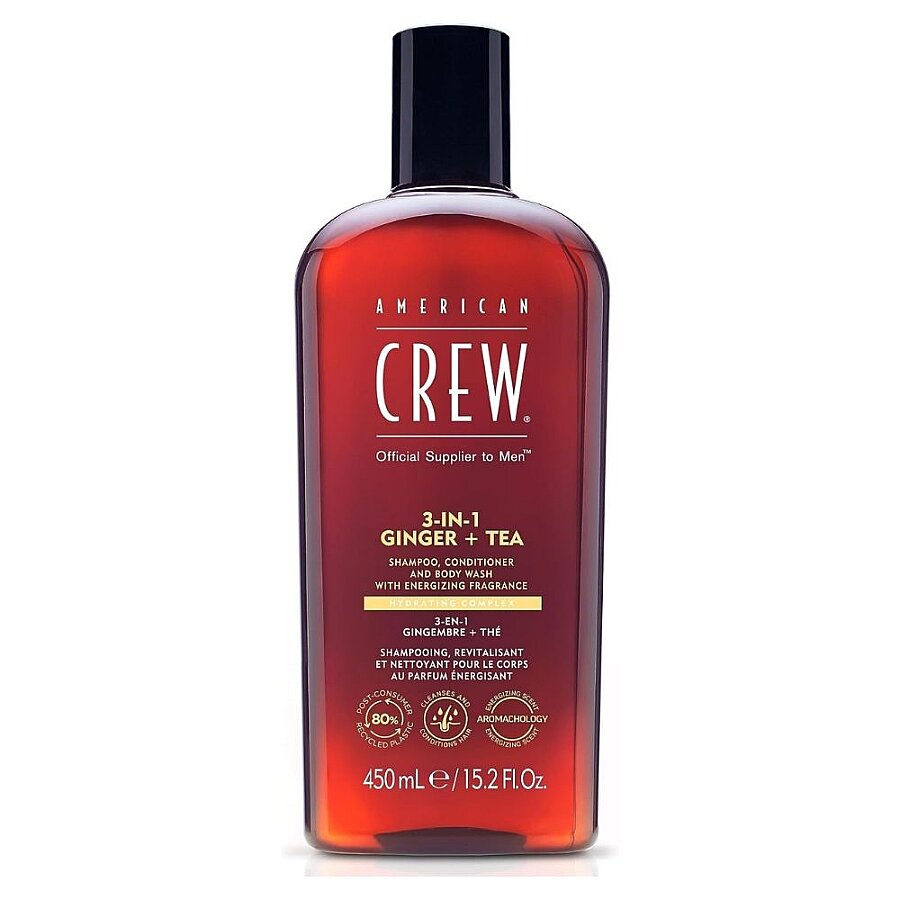 American Crew 3-in-1 Shampoo Conditioner & Body Wash 450 ml