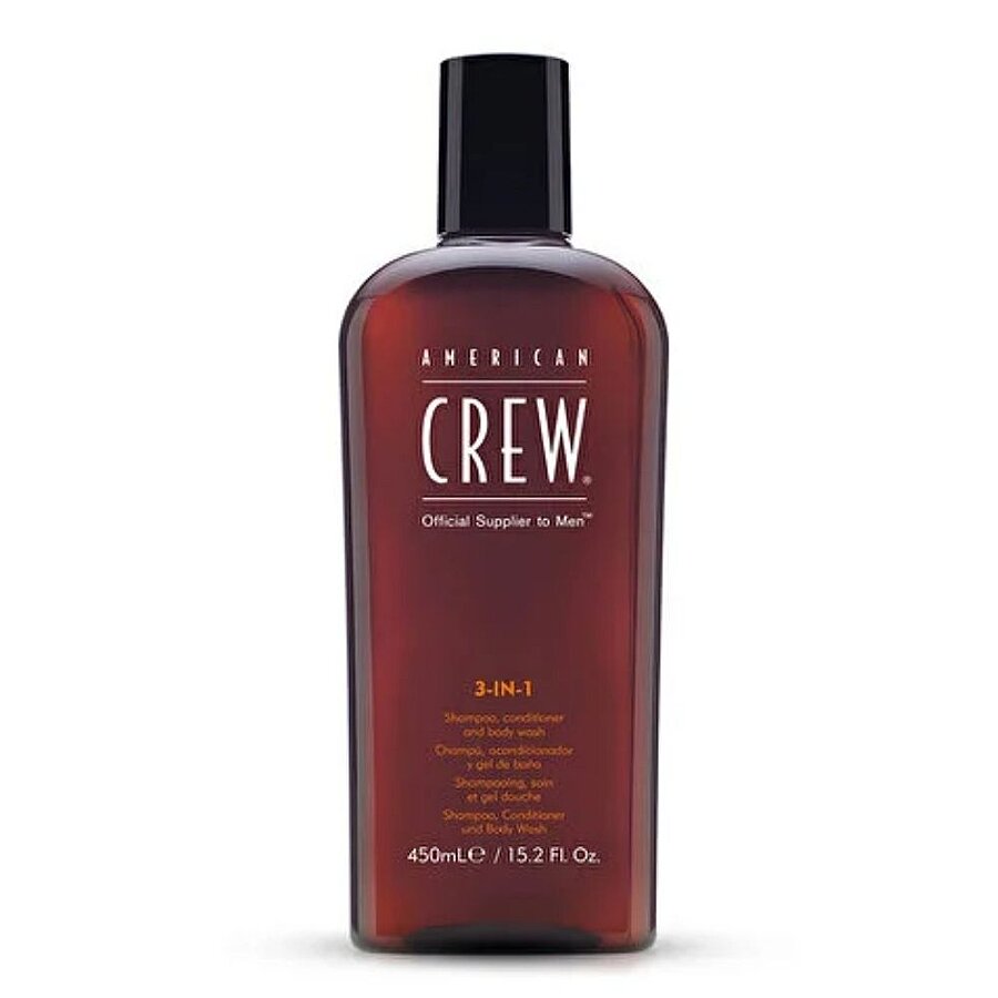 American Crew 3-in-1 Shampoo Conditioner & Body Wash 450 ml