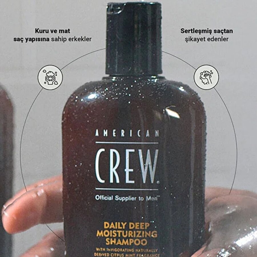 American Crew Daily Deep Moist Shampoo for Dry Hair 450 ml