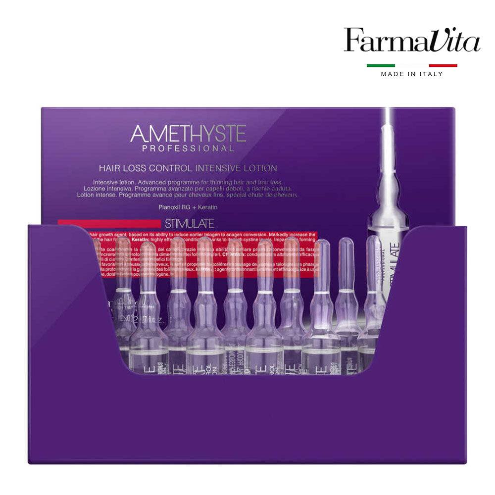 Farmavita Amethyste Stimulate Hair Control Intensive 12x8ml