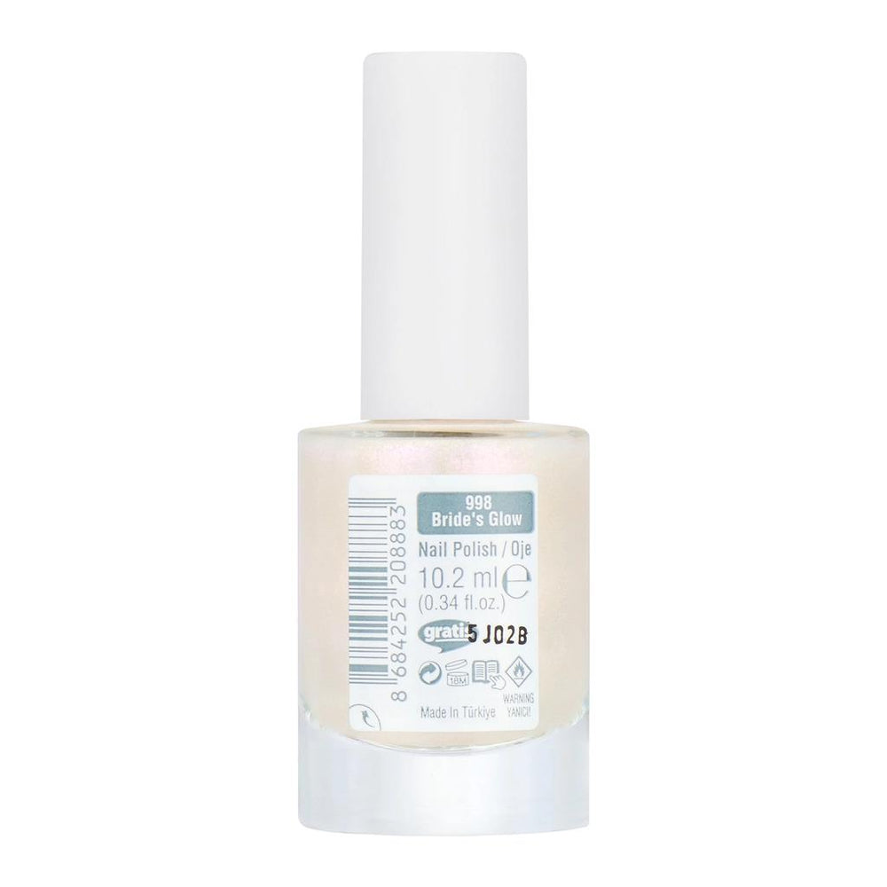 Beaulis Paint It Nail Polish in 998 Brides Glow 12ml