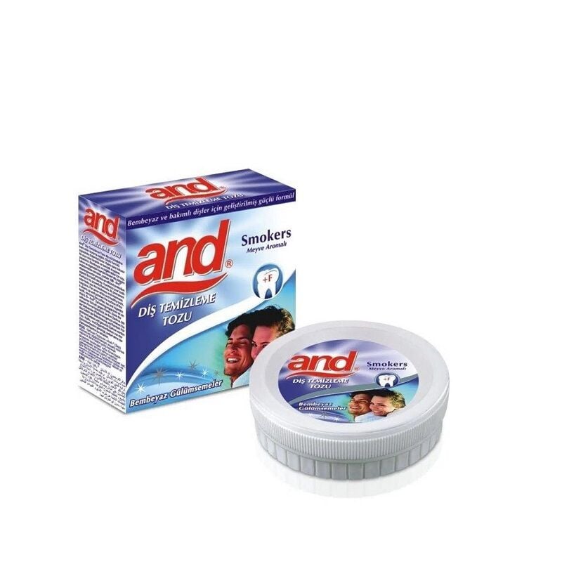 And Smokers Tooth Cleaning Powder for Surface Stains 40g