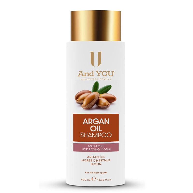 And You Argan Oil Shampoo for Stronger Hair 400 ml