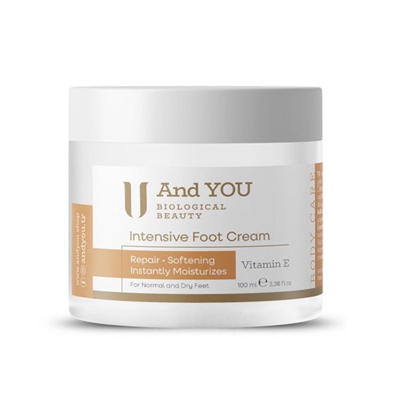 And You Foot Care Cream for Smooth Heels 100 ml