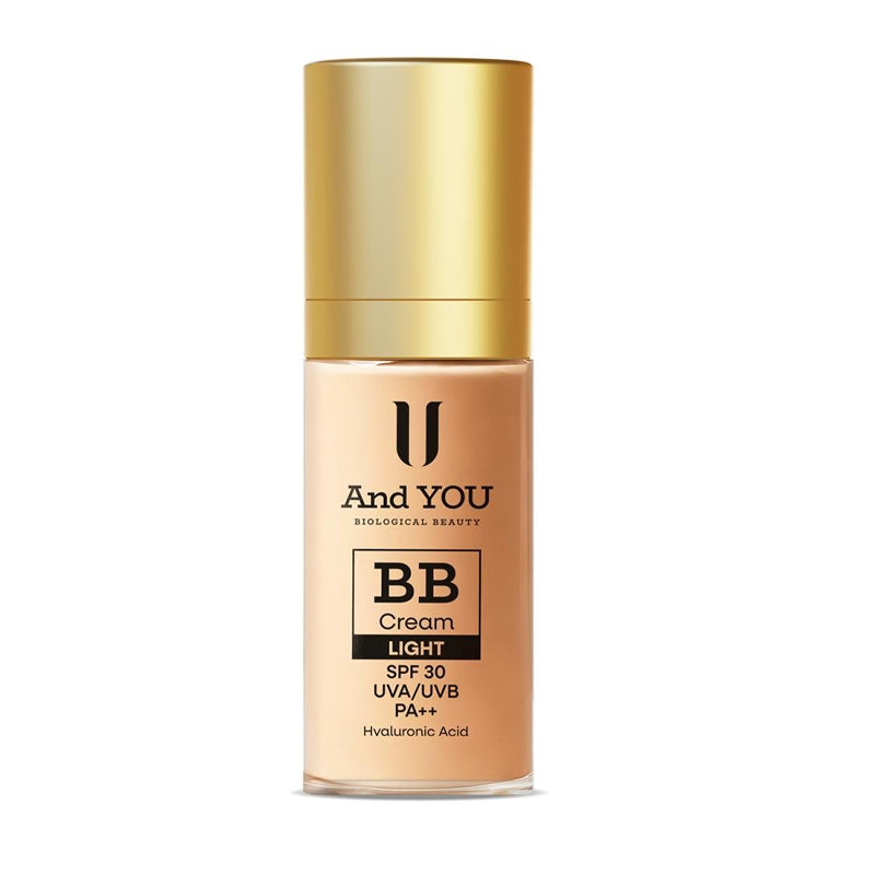 And You BB Cream Light SPF 30 for Radiant Skin 30 ml