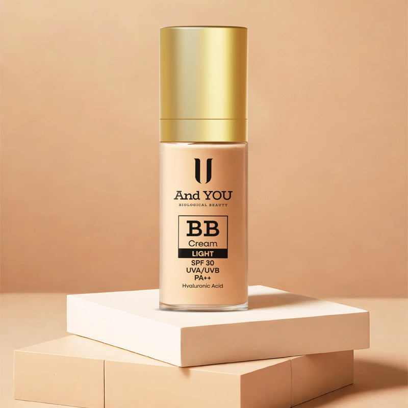 And You BB Cream Light SPF 30 for Radiant Skin 30 ml