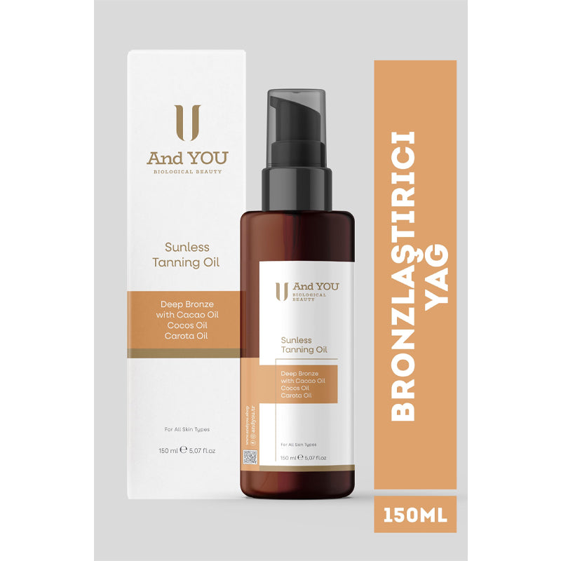 And You Bronzing Oil with Carrot and Cocoa Oil 150 ml