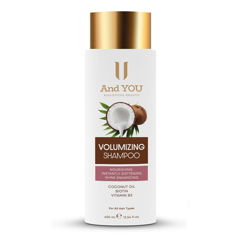 And You Coconut Volumizing Shampoo for Shine and Moisture 400 ml