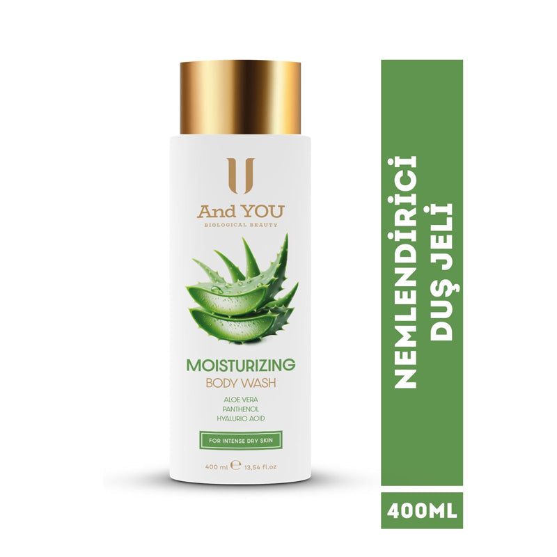 And You Hydrating Shower Gel with Aloe Vera 400 ml