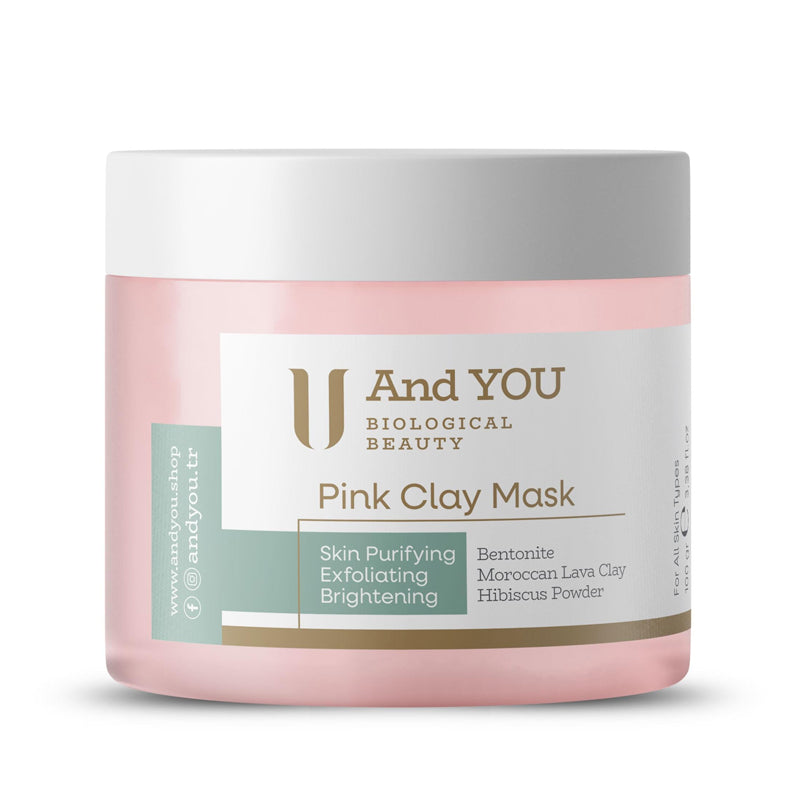 And You Pink Clay Mask Purifying & Pore Refining 100g