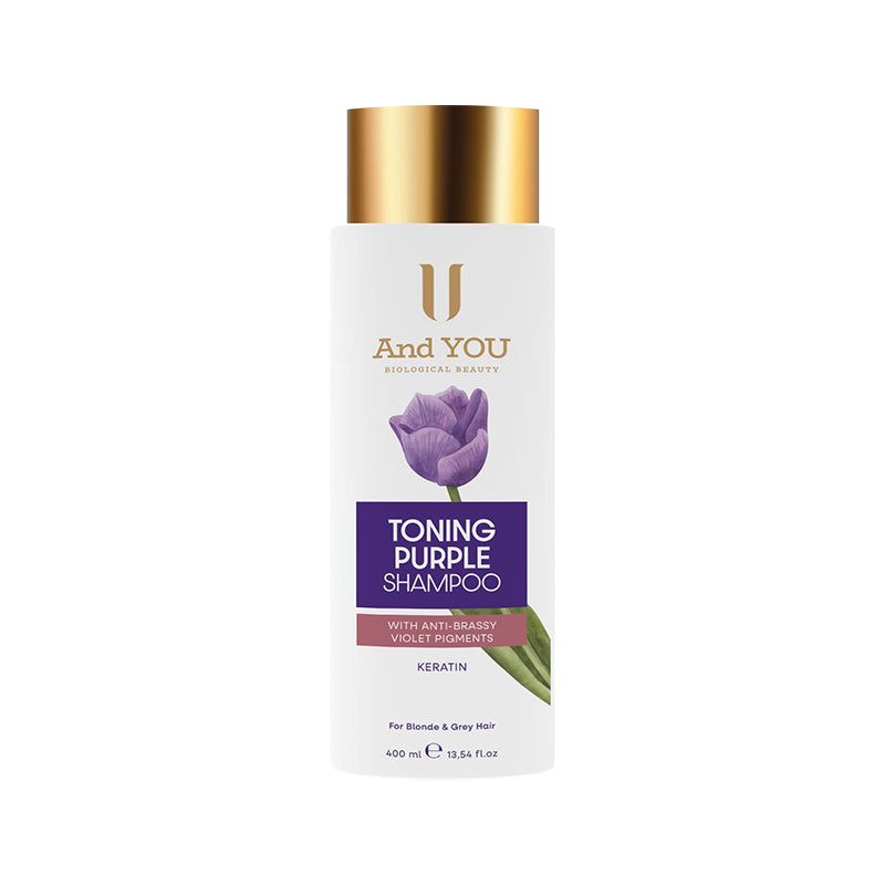 And You Toning Purple Shampoo for Blonde &amp; Gray Hair 400ml