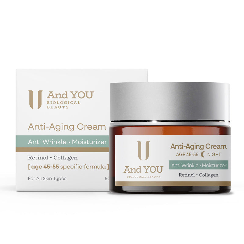 And You Anti-Aging Intensive Night Cream for Ages 45-55 50 ml