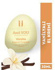And You Vanilla Moisturizing Hand Cream with Shea Butter 30 ml
