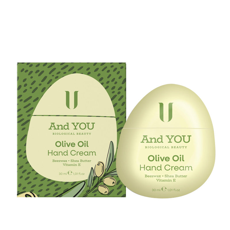And You Olive Oil Moisturizing Hand Cream for Soft Skin 30 ml