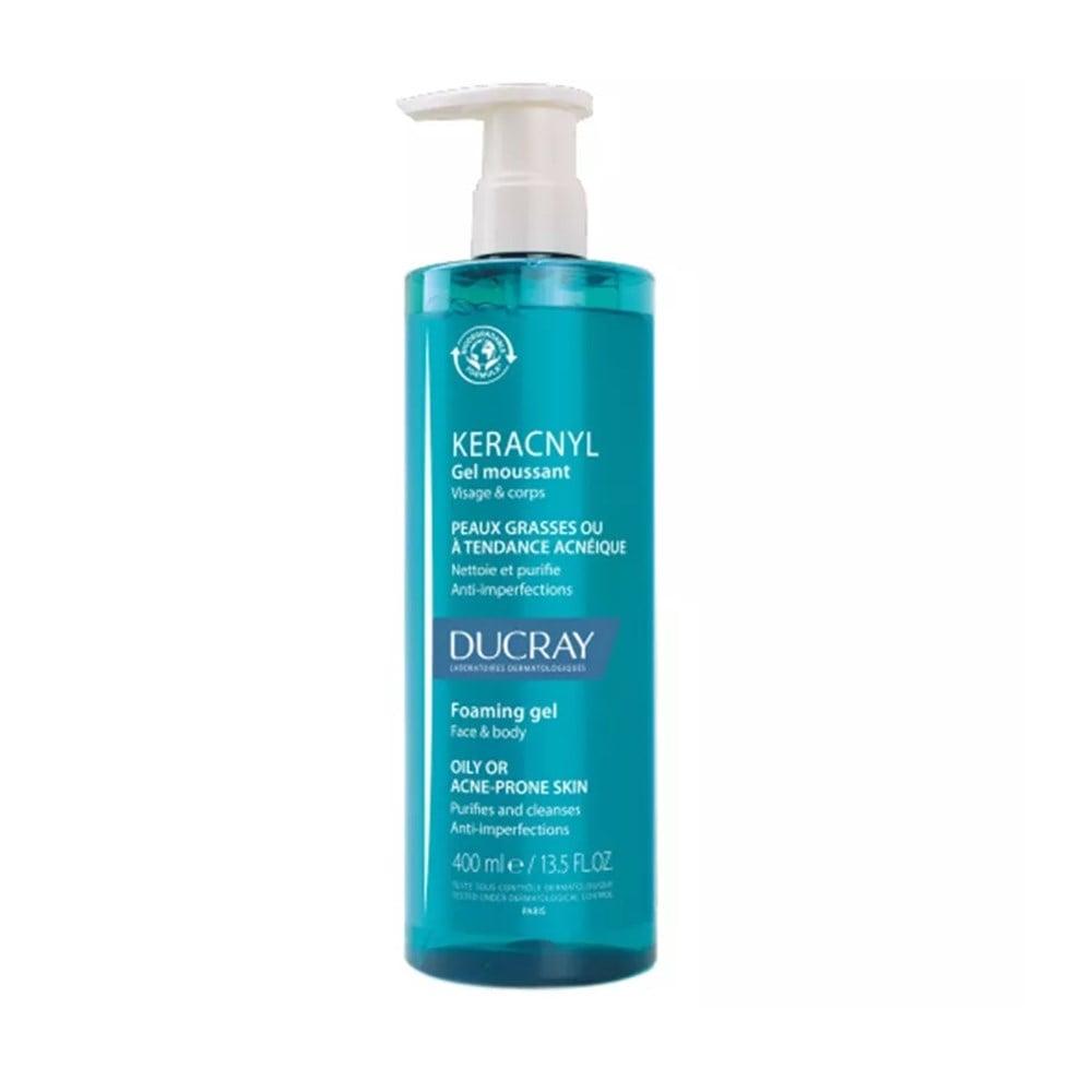 Ducray Keracnyl Foaming Gel 400ml - Acne Treatment Cleansing Gel for Oily Skin - image 15