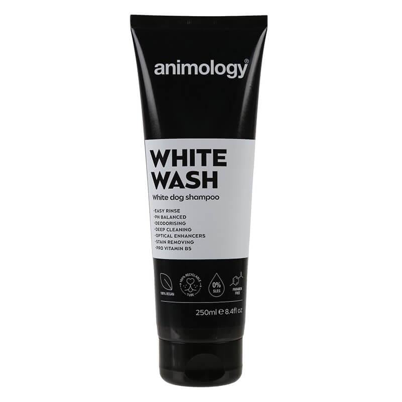 Animology White Wash Brightening Dog Shampoo for White Coats 250 ml