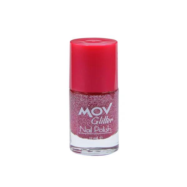 Mov Glitter Nail Polish - Shiny Finish, Nail Art Supplies, Cosmetic Nail Care Mov Glitter Nail Polish - Shiny Nail Finish glitter nail polish, nail art supplies, cosmetic nail care, glittery nail finish, nail beauty products, nail polish, beauty products, cosmetics, nail art, nail care, Mov