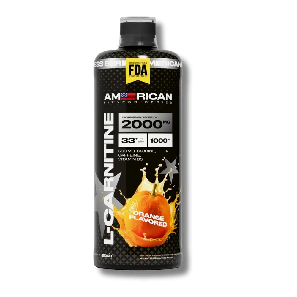 Anocin Laboratories L-Carnitine Orange Flavor Supplement 1000ml