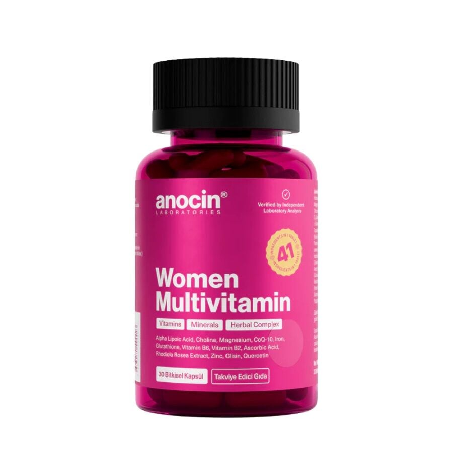 Anocin Women Multivitamin Daily Support Formula 30 Capsules