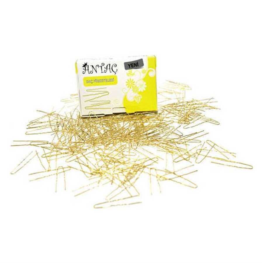 Antac Yellow Hair Pins No.1 Secure Hold Styling Tools